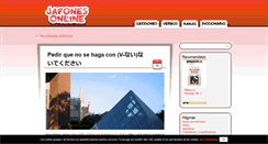 Desktop Screenshot of japonesonline.com